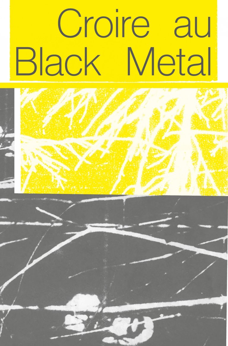 Couverture de GUESDE, Catherine et François VESIN (Dir.), Croire au black metal, 160 p., Audimat, 2025