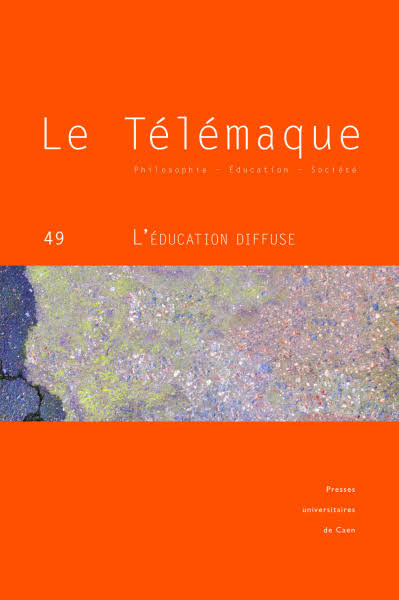 Couverture de L'éducation diffuse, Le Télémaque, n° 49, 2016